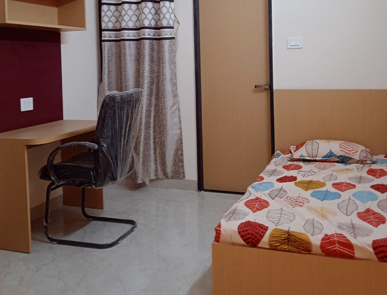 R Residency Royal Modern Hostel Room